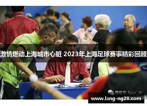 激情燃动上海城市心脏 2023年上海足球赛事精彩回顾
